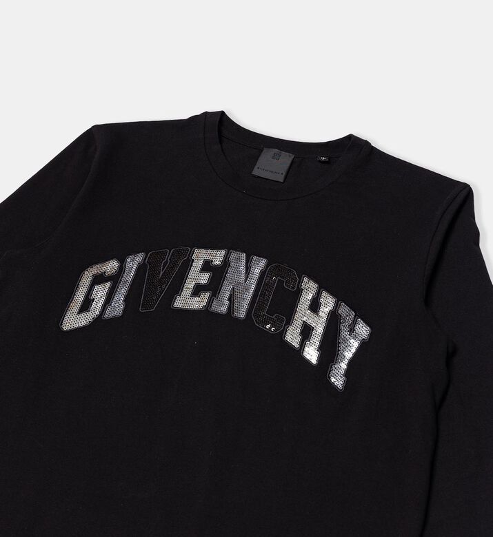 Sequin-embroidery Logo T-shirt Sequin-embroidery Logo T-shirt