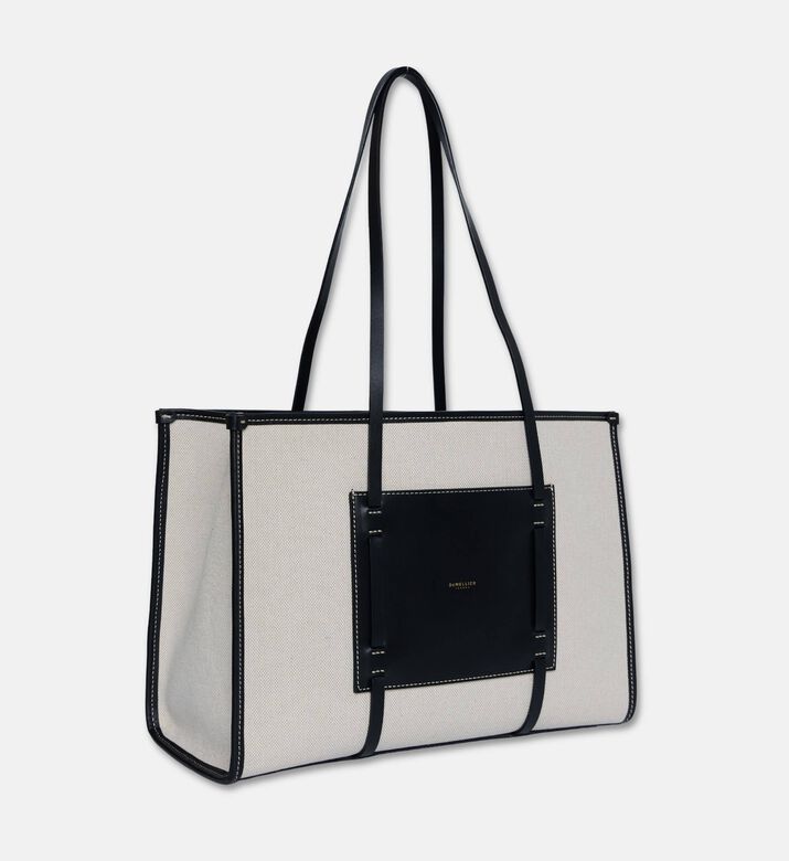 Demellier Large Capri Natural Raffia Bag, Packshot View