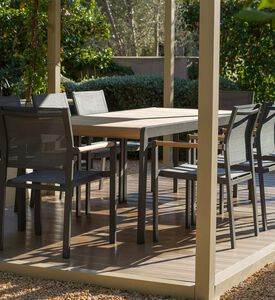 طاولة طعام عنبر مع 8 كراسي