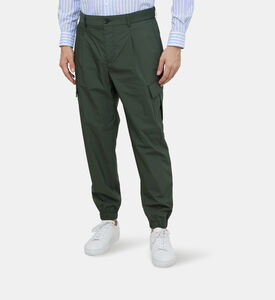 بنطال كارجو بخلفية مطاطية