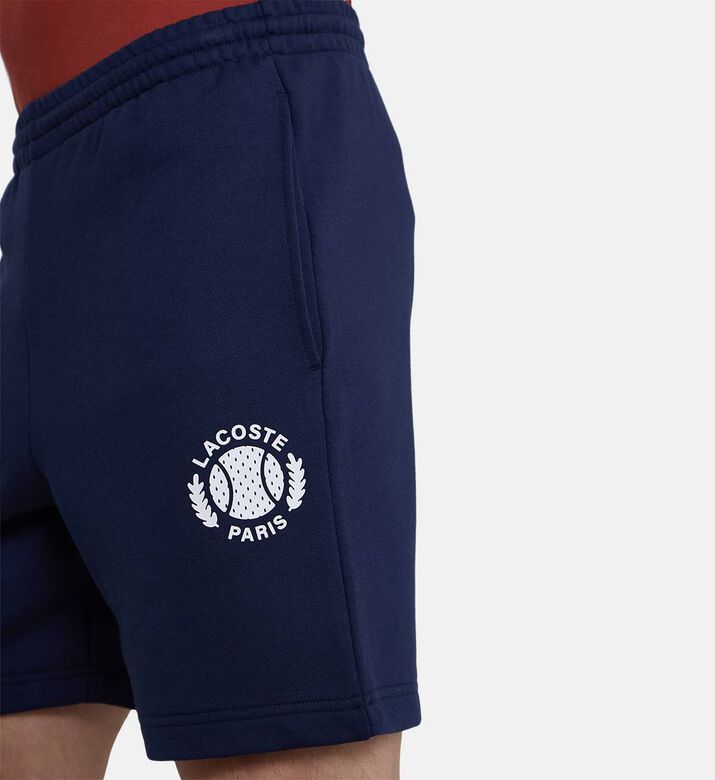 Cotton-blend Leg-logo Sweatshorts