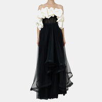 Layered Tulle Ruffled Top Dress