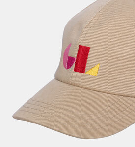 قبعة قطن عضوي بلوغو مطرز