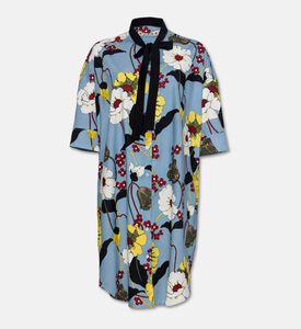 Marni All-over Floral-print Flared Dress, Packshot View