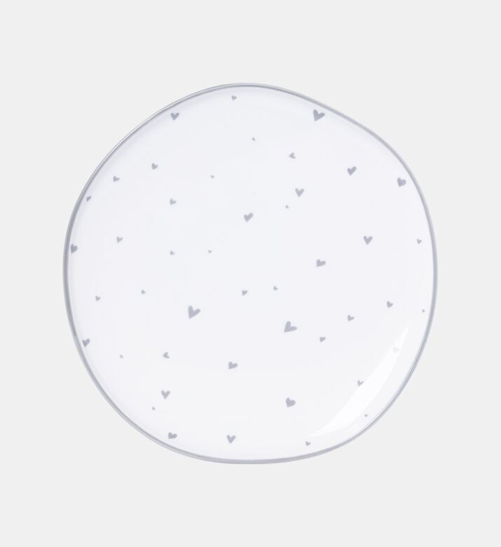 Home Deco and More Heart 4-piece Dessert Plate Set, Packshot View