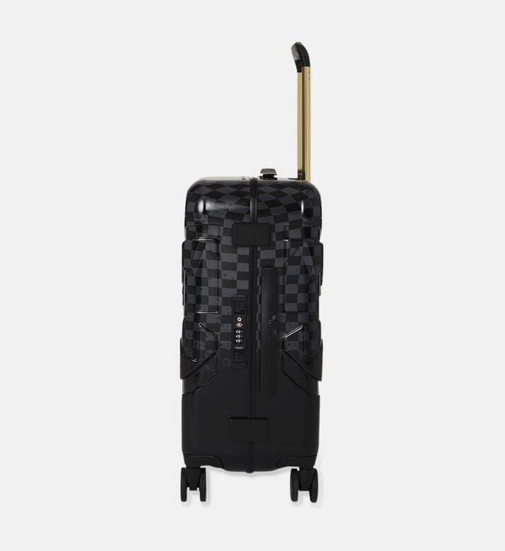 Sprayground Check Pattern Carry-on Luggage, Packshot View