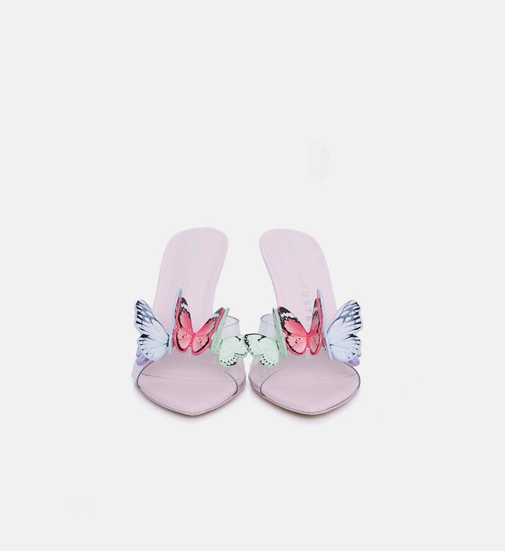 Sophia Webster Vanessa Leather Med Heel Sabots, Multicolor, Eu-41, Packshot View