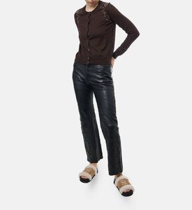 Zadig et Voltaire Rhinestone-embellished Button Closure Cardigan, Model View