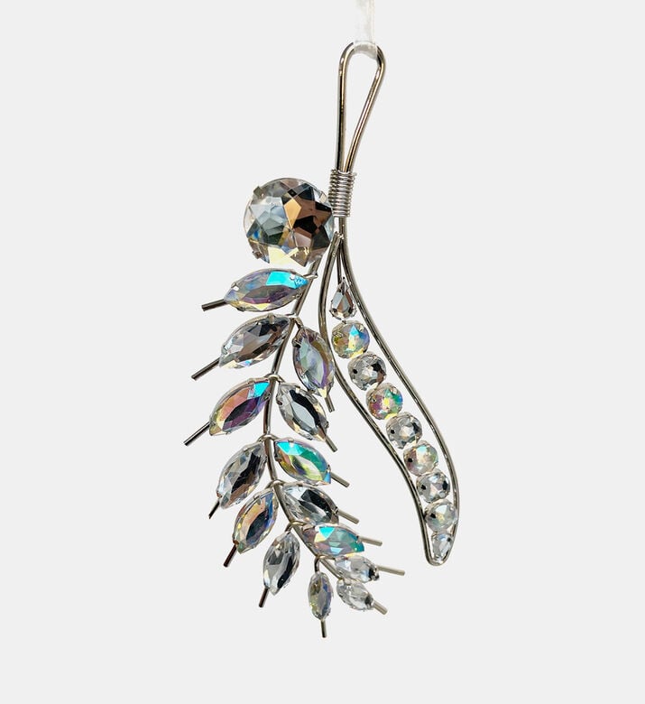Jewel Grain Single Leaf Ornament Jewel Grain Single Leaf Ornament