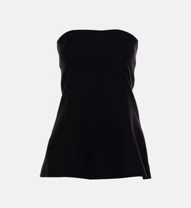 بلوزة أفا بمزيج كوبري وكتان