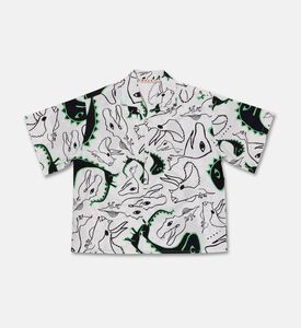 Marni Animal-print Button Closure Shirt, Packshot View