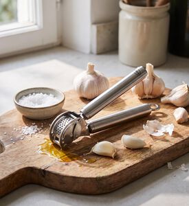 Rosle Scarper Garlic Press, Model View
