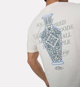 Les Deux Short-sleeve Regular-fit T-shirt, White, Xl, Model View