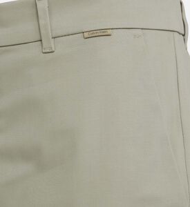 Cotton Stretch Tapered Trousers