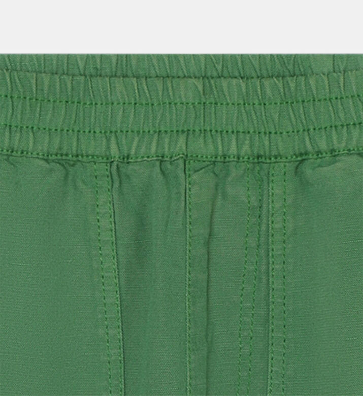 Logo Printed Elastic Waist Trousers