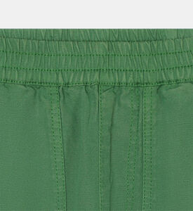 Logo Printed Elastic Waist Trousers Logo Printed Elastic Waist Trousers