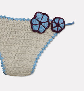 Leslie Amon Floral Crochet Adjustable Low-rise Bottoms, Packshot View