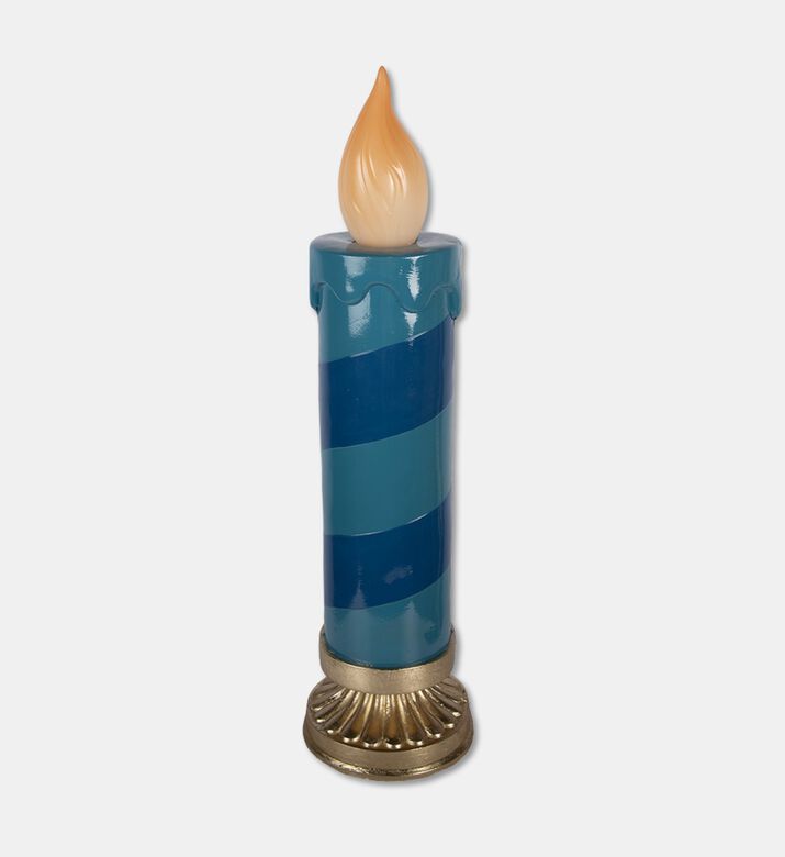 Clayre & Eef Candle With Led Blue 2xaa, Packshot View