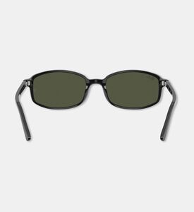 Rayban Rectangular-shaped Acetate Frame Sunglasses, Packshot View