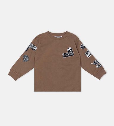 Rube Patch-detail Crewneck Sweatshirt