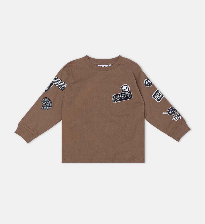 Rube Patch-detail Crewneck Sweatshirt