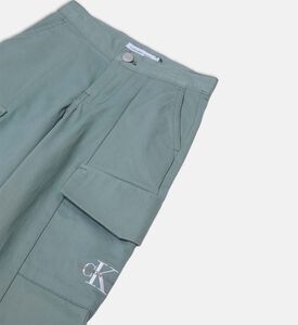 بنطال كارجو واسع الساقين متعدد الاستخدامات