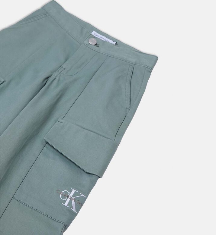 بنطال كارجو واسع الساقين متعدد الاستخدامات