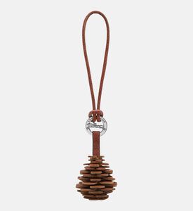 Longchamp Longcharm Leather Keyring, Packshot View