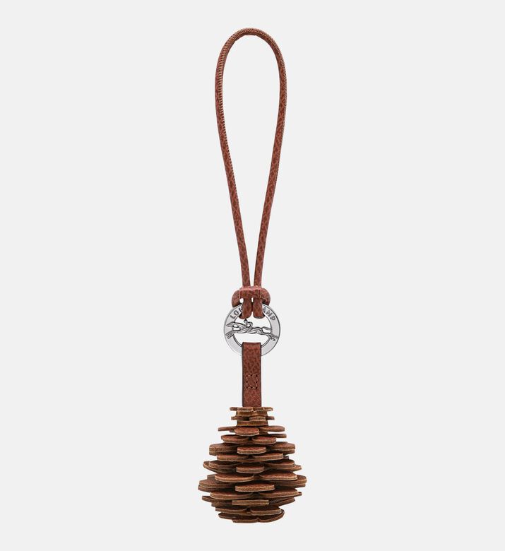 Longchamp Longcharm Leather Keyring, Packshot View