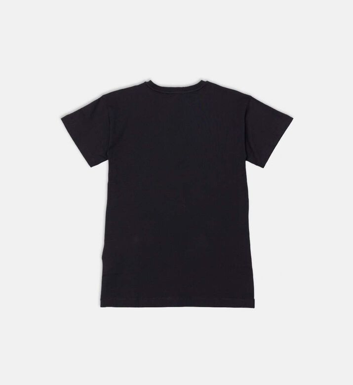 Teddy Bear-print Short-sleeve T-shirt Dress