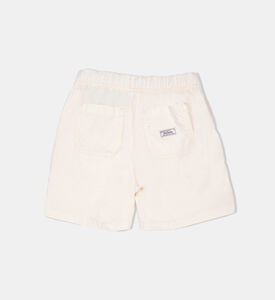 شورت بقصة عادية بأحرف العلامة سهل الارتداء للصبيان