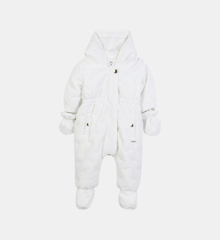 Hooded 3-piece Snowsuit Set