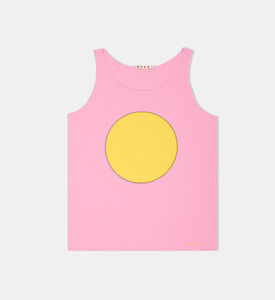 Junior Girl Circle-panel Tank Top Junior Girl Circle-panel Tank Top