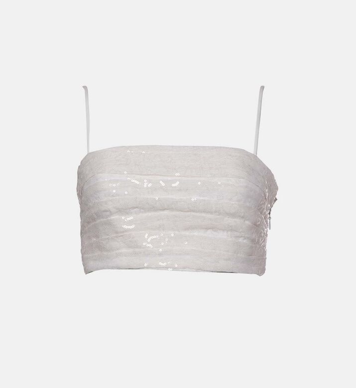 Draped Spaghetti Strap Top