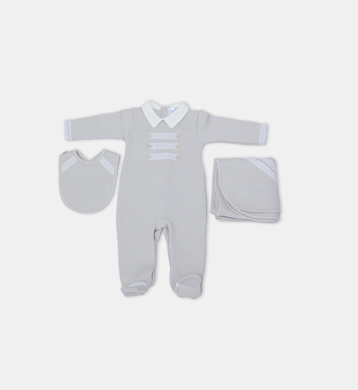 Stitched Dungaree Gift Set