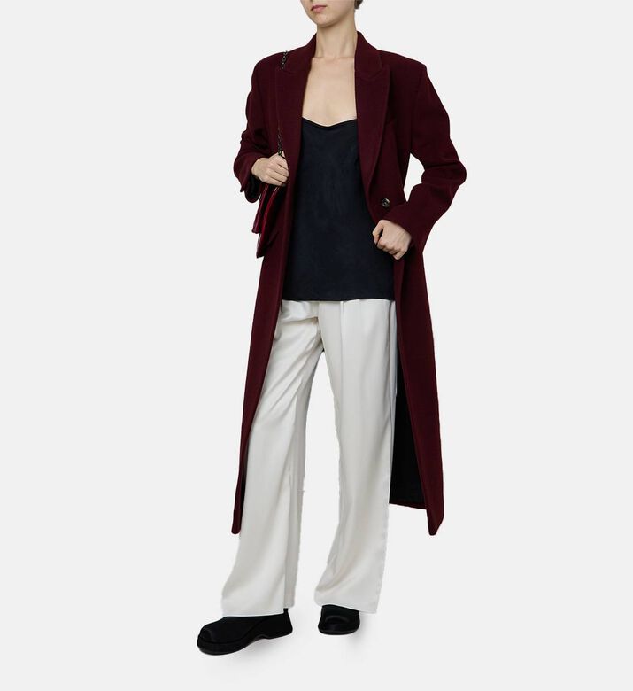 High-waist Wide-leg Trousers