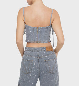 تدمير مشد الدنيم المتوترة