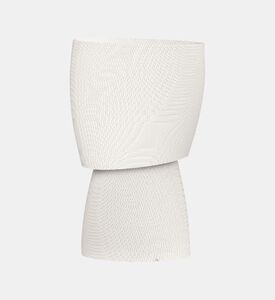 مصباح طاولة بقاعدة أسطوانية