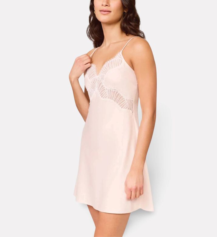 Rya Ruffled-sleeve Short Cover-up, Model View