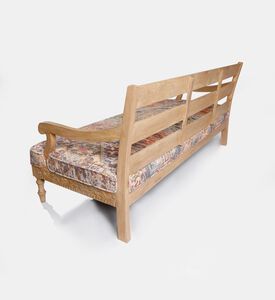 Home Deco and More Raji Digital Printed 3-seater Sofa, Pink, Packshot View