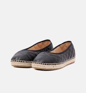 حذاء باليرينا مبطّن بمقدمة دائرية