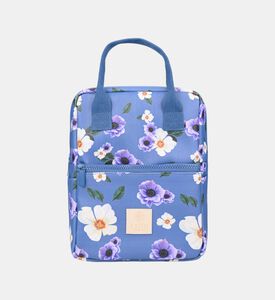 Garden Blue Insulated Lunch Bag