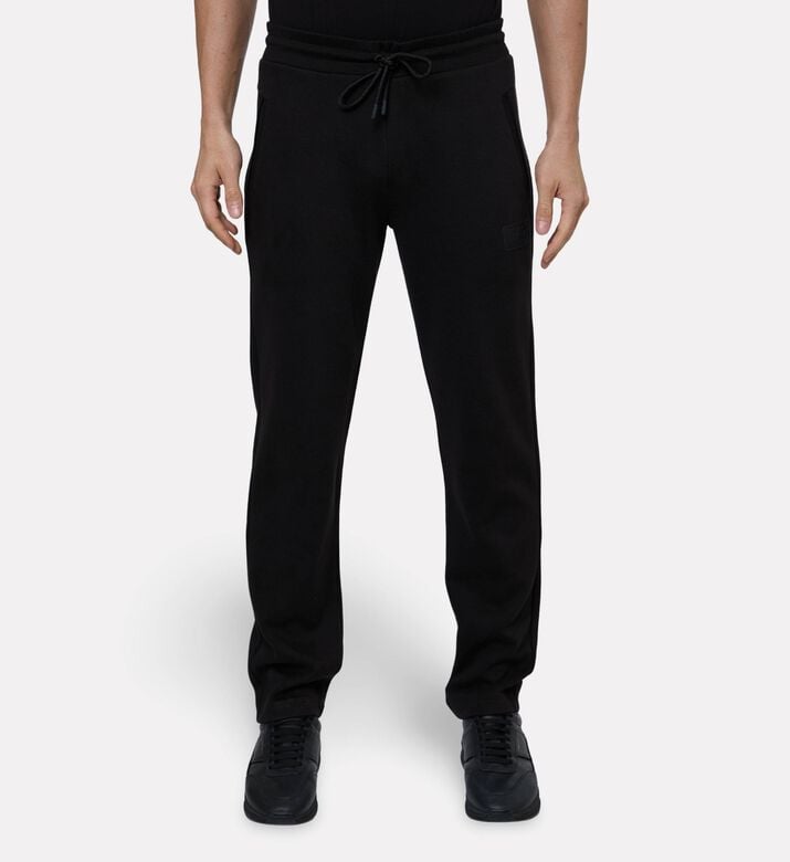 EA7 Cotton-blend Pants, Black, Xl, Model View