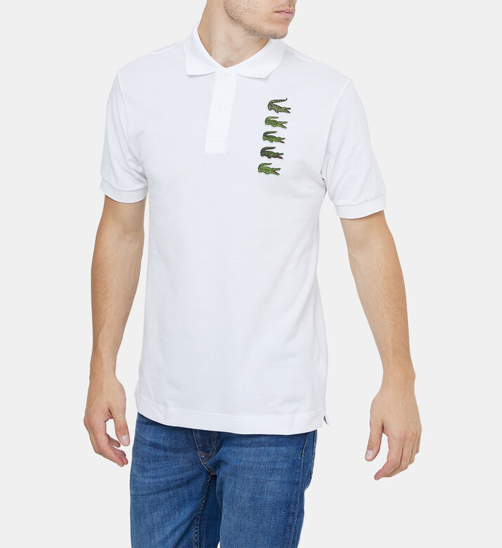 Croc Badge Pique Polo Shirt Croc Badge Pique Polo Shirt