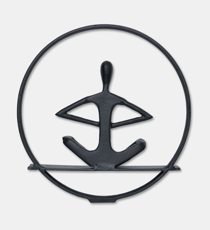 Home Deco and More Meditation Circle Marble Base Figurine, Packshot View