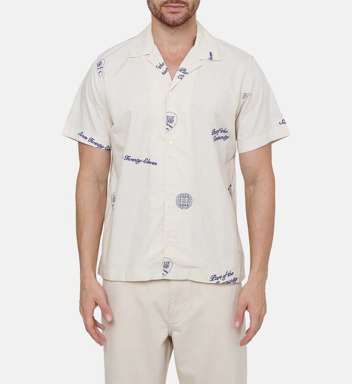 All-over Graphic Print Shirt