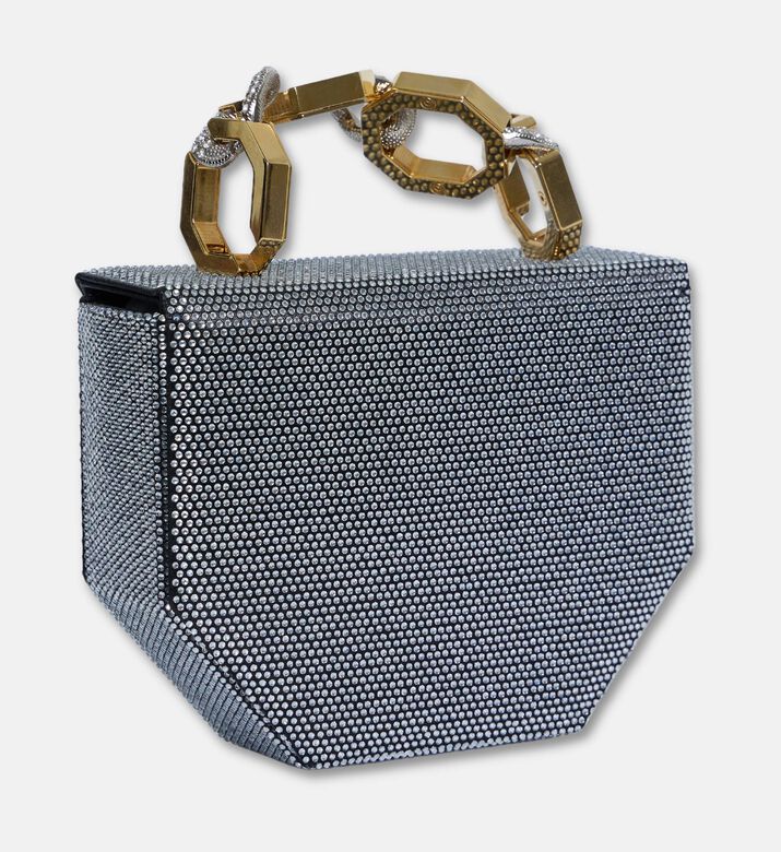 Gedebe Bag Lame Crystal, Black, Packshot View