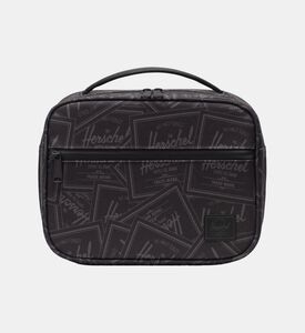 Sticker-up Front Storage Sleeve Waterproof Zipper Lunch Box