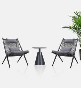 Wallice Armchair Side-table Set