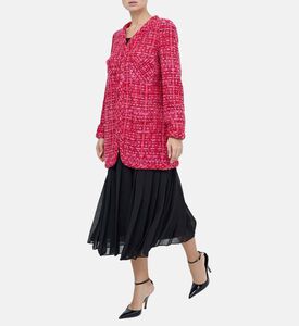 Open-front Tweed Jacket